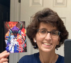 Asuka shinji rei gendo Nge Evangelion Postcard Signed By Asuka Va Tiffany Grant