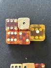 Lot Of 22 Vintage Dice Measure About 4 8  Some Are Smaller larger Some Bakelite