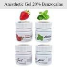 Dental Topical Anesthetic Gel 20  Benzocaine 1oz Jar Strawberry mint Exp 06 2029