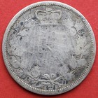 1858 Canada 20 Cents - Vg f - Scratche Trend 180  Lot 10729
