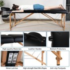 New Massage Table Massage Bed Spa Bed 83  Long Portable 2 Folding W  Carry Case