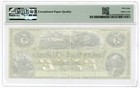 1800 s  5 The Eastern Bank Of Alabama - Eufaula  Alabama Note Pmg Ch au 58 Epq
