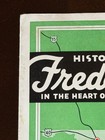 Historic Frederick Maryland Francis Scott Key Hotel Vintage Advertising
