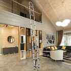 Aluminum Non-slip Telescoping Ladder Extension Ladders Folding 10 5 12 5 14 5ft