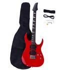 New 4 Colors Practice Beginner Electric Guitar W  Bag Strap Pick   Accessories