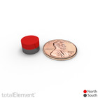 3 8 X 1 4 Inch Neodymium Rare Earth Disc Magnets N52  18 Pack 