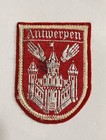 Antwerp Belgium Vintage Patch 1950   s  Badge Travel Souvenir  Embroidered