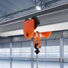 2t Joist Trolley Beam track Mount Trolley Manual Sliding Trolley W track Rollers