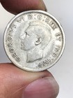 1942 Canada 25 Cents  800 Silver Canadian Quarter World Coin Better Date - 6 9m