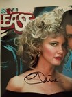 Olivia Newton John Travolta Grease Signed 8x10 Photo Coa W  Matching Sticker 