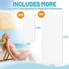 350 Wax Strips For Hair Removal     Non-woven Fleece Strips For Body   Face