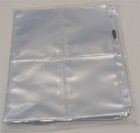 Pack Of 20 Bcw Pro 4-pocket 3 5x5 Postcard Or Photo Clear Album Pages