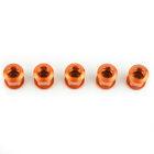 Omni Racer Worlds Lightest Crankset Chainring Bolts Fits Shimano  Sram  Orange