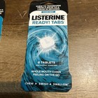 Lot Of 2 Listerine Ready  Tabs Chewable Mint Tablets  Clean Mint Flavor  8 Ct