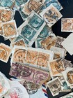 China And Singapore Malaya Pieces Stamps Collection Lot