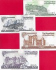 Scotland Royal Bank   1   5   10   20 2001-07 Uncirculated Set Of 4