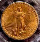 1923  20 Saint Gaudens Gold Double Eagle Pcgs Ms 61  Old Rattler Holder