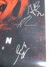 Alien Romulus Multi Signed Autograph 27x40 Poster Spaeny Jonsson  5 Bas Ae08895