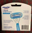6 Boxes Of 4 Equate 5 Blade Refills For Women 24 Cartridges Close  Smooth Shave