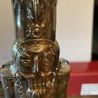 Vintage Godinger Silver 1995 Nut Cracking Metal Soldier Nutcracker Lillian Verno