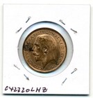 Great Britain  Half Penny  1923 Choice About Uncirculated Red   Brown
