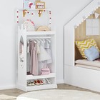  Kid   s See And Store Dress-up Center  Costume Closet For Kids  Open White