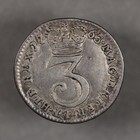 1763 Great Britain Silver 3 Pence