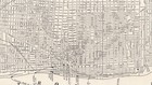 1917 Antique Detroit Michigan Street Map Original City Map Of Detroit 2473