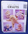 Vintage Mccalls Craft Pattern 2902 Dreamsicles Angel Hugs Soft Sculpture Plush