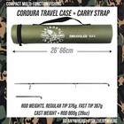 S Max Strong Predator Surf Compact Multi-use Travel Fishing Rod   Case 11    10   