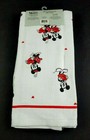 Disney Minnie Mouse 3 Piece Kitchen Set 2 Dish Towels 1 Oven Mitt