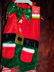 Dog Christmas Costume Medium  happy Howlidays  Nwt