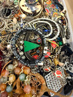 Bulk Jewelry Vintage To New Broken Tangled Craft Parts And Pieces 3-4 Lbs