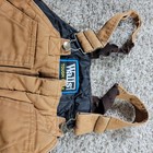 Walls Coveralls Youth Xl Brown Bib Flaw Read