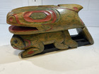 Antique Pacific Northwest Native American Tlingit Carved Whale Figure