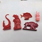 Lot Of  16  Vintage 1950   s Cracker Jack Premium Prize Toys Plastic Stand-up