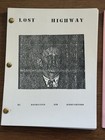 Lost Highway David Lynch Barry Gifford Screenplay   Shooting Schedule Dec   1995