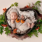 Heart Shaped Photography Props Baby Infant Photo Props Kids Baby Basket Kid P   