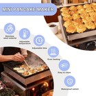 50pcs Electric Mini Pancake Maker For Commercial Use  43mm Dutch Grill 50-300   