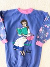 Disney Princess Vintage 90 s Beauty And The Beast Belle Pullover Dress 4t Cotton