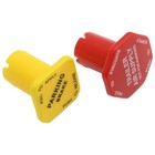 Saihisday 298818n Parking And Air Brake Knobs 298817n Yellow  Red 