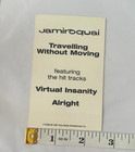 Vintage 1997 Jamiroquai Travelling Without Moving Sticker Promo Buffalo Man Sony