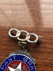Vintage  Odd Fellows  Past  Grand  Pin Sterling Silver  925 Pin 6 Grams