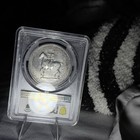 1900 Lafayette  1 Pcgs Au Details Silver  Phila Business Rainbow Edge Tones