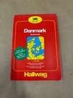 Hallwag Euro Map D  nemark Denmark Road Map 1 400 000 Scale Touring Info