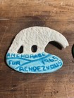 1965 Anchorage Alaska  Fur Rendezvous Polar Bear Brooch pin 1966 Centennial Coin
