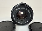 Canon Fd 50mm F 1-1 8 Manual Lens Mint