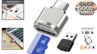Micro Sd Card Reader - Usb C Otg With Adapter For Fast Transfers