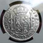 1821 Rg  mexico  8 Reales  zacatecas  War Of Independence  xf Details  --ngc--