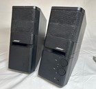 Bose Mediamate Computer Speakers Pair W  Ac Adapter Tested Works